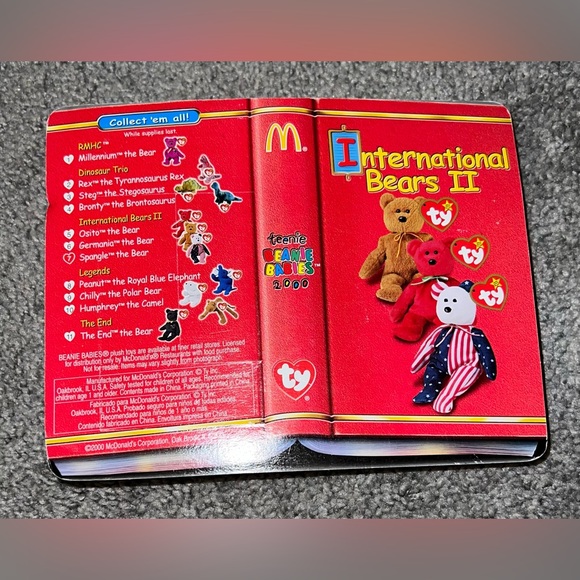 $6 BEANIE BABY MEXICO BEAR. VINTAGE IN BOX. $6 if bundled - Picture 3 of 4